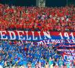 La afición del Independiente Medellín es una de las más fieles del fútbol profesional colombiano. Foto: Manuel Saldarriaga