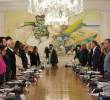 Consejo de Ministros antes de empezar. FOTO: COLPRENSA