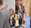 El ministro Daniel Rojas le huyó a la representante Catherine Juvinao quien le exigió luego del debate sobre el presupuesto de educación sobre los subsidios para los jóvenes beneficiarios del Icetex. Fotos: Captura de videos