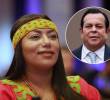 Martha Peralta y el empresario Euclides Torres se quedan sin visa. FOTO: Colprensa