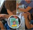 El sueño de cualquier niño es verse integrado en la élite del fútbol, pero para el protagonista de este video viral, la fantasía se hizo realidad de la forma más imprevista. FOTO: Captura de video de redes sociales.