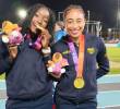 Colombia ganó la medalla de oro en los 4x400 femenino en los Juegos Sudamericanos. FOTO: <b>Instagram linalicona_200</b>