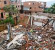 Así quedó una de las viviendas ubicadas al lado de la quebrada La Mansión, en Manrique.<b><span class=mln_uppercase_mln> </span></b>FOTO<b><span class=mln_uppercase_mln> JULIO CÉSAR HERRERA</span></b>