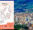 El mapa detalla los principales sistemas de fallas geológicas —como Romeral, Palestina y Murindó— y los municipios de Antioquia con mayor vulnerabilidad ante un evento telúrico. FOTO: JUAN ANTONIO SÁNCHEZ - EL COLOMBIANO