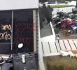La sede del partido MIRA y la campaña presidencial de Paloma Valencia fueron vandalizadas durante disturbios registrados en Bogotá. FOTO: Partido MIRA.
