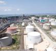 Vista de la Refinería de Cartagena, donde una falla en el suministro eléctrico obligó a apagar temporalmente las unidades de proceso. FOTO COLPRENSA.