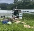 La avioneta se habría accidentado mientras despegaba, según comunicado de Aerocivil. Foto: redes sociales