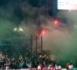Nacional fue sancionado porque sus hinchas usaron pólvora en el duelo frente a Chicó, como visitante. FOTO JUAN ANTONIO SÁNCHEZ