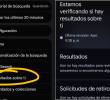 A “Resultados sobre ti” se accede al dar clic en la app de google bien sea en su letra o si tiene fotografía, en su cara. FOTO Cortesía