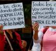 Imagen de referencia de una protesta para rechazar los abusos contra las mujeres. FOTO ARCHIVO EL COLOMBIANO.