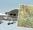 Las labores de búsqueda de la aeronave continúan en una zona montañosa de Chocó y Risaralda. Foto: Adrian Pingstone / @FuerzaAereaCol