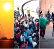 Temperaturas que aumentaron más de 14°C, India destronando a China como el país más poblado y 114 millones de desplazados (con corte a septiembre) marcaron el año.<b> </b>FOTOS: Manuel Saldarriaga, Getty y AFP