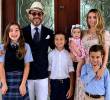 El presidente electo Abelardo De la Espriella junto a su esposa, Ana Lucía Pineda, y sus cuatro hijos: Lucía, Salvador, Filippo y Francesca <b> </b>FOTO<b> Cortesía</b>