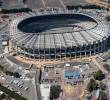 El estadio Azteca de México es intervenido desde hace varios meses para cumplir las exigencias de la Fifa para la Copa del Mundo. Foto: Getty