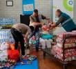 Entre las donaciones hay arroz, aceite, pastas, legumbres, harina, panela y otros productos alimenticios. FOTO: CORTESÍA ALCALDÍA