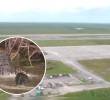 Alligator Alcatraz se construirá en un aeropuerto abandonado cerca a un humedal en donde habitan caimanes y otros animales. Fotos: Captura de video fiscal de Florida, James Uthmeier
