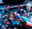 David Alonso volvió a remontar posiciones en una carrera de Moto2. Marc Márquez (círculo) es el nuevo líder de MotoGP. FOTOS: <b>Instagram d.alonso80 y X Ducaticorse</b>