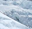 Más de 270 escaladores en un día en el Everest por el lado de Nepal. Foto: redes sociales