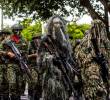 El desfile cívico-militar recorrió tres kilómetros. FOTOS: Julio César Herrera