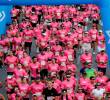 Participantes de diferentes edades y lugares del país se dieron cita en el Parque de las Luces para tomar la partida en la Carrera de las Rosas. FOTO CAMILO SUÁREZ