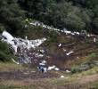 Imágenes de 2016 del lugar del siniestro aéreo de Chapecoense en la vereda Pantalio. FOTO EL COLOMBIANO