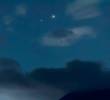 Así se verán Venus y Júpiter en el cielo si este está despejado. FOTO Getty
