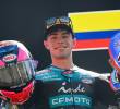 David Alonso será el tercer piloto colombiano que corra en la MotoGP. Su equipo será Honda, falta confirmar si irá en el oficial (HCR) o en el satélite (LCR) . FOTO <b>getty </b>
