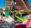 Unas 442 viviendas en el municipio del epicentro del terremoto se vieron afectadas y cerca de 40 estructuras quedaron completamente colapsadas en esa zona del suroriente del Chocó. Captura de video