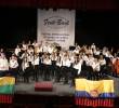 Banda Sinfónica de la Institución Educativa Isolda Echavarría de Itagüí, durante su presentación en República Dominicana. FOTO: Cortesía.