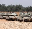 Las tropas de Israel y su llegada a la Franja de Gaza. FOTO: AFP