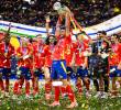 El seleccionado español consiguió en 2024 su cuarto título de Eurocopa en la edición de que se jugó en Alemania. Foto: AFP