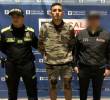 Yeferson Eduardo Rodríguez Fernández, alias El Duende, tras su detención. FOTO: Cortesía