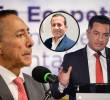 El expresidente de Hocol, Luis Enrique Rojas (centro), denunció amenazas de muerte de Andrés Idárraga (der.), exscretario de Transparencia; Ricardo Roa habría sido el intermediario. FOTO: Colprensa y Presidencia
