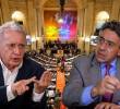 En el Centro Democrático perciben que la estrategia de Enrique Gómez ha sido atacar la figura de Uribe. FOTO Juan Antonio Sánchez y Colprensa