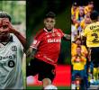 Beckham Castro, Jorge Carrascal y Óscar Perea, pueden formar parte de las próximas convocatorias de Néstor Lorenzo. FOTOS: <b>X Flamengo y ClubAmerica, Instagram FCLugano</b>
