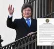El gobierno de Javier Milei ha anunciado que en caso de que no se detengan los proyectos de hidrocarburos por parte de Reino Unido, acudirán al arbitraje internacional. Fotos: Xinhua y @OPRArgentina