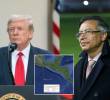 Aunque el gobierno de Donald Trump no publica ubicación exacta de los bombardeos, el presidente de Colombia, Gustavo Petro, mostró en su cuenta de X un mapa con la ubicación de al parecer, uno de los ataques a una presunta narcolancha en el Pacífico. Fotos: Getty Images, Colprensa y Captura @petrogustavo
