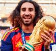 El futbolista Marc Cucurella, de 27 años, fue una de las figuras de la Selección de España en el Mundial de Norteamérica. Foto: tomada del Instagram de @Cucurella