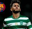 Luis Javier Suárez jugó el Mundial 2026 con Colombia. FOTOS: <b>X SportingCP y FCBarcelona</b>