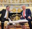 Gustavo Petro y Donald Trump en reunión en la Casa Blanca el pasado 3 de febrero. Foto: Presidencia