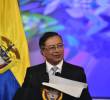 El presidente Gustavo Petro tuvo una intervención ante el Congreso de casi tres horas en un acto que empezó con retrasos por su llegada al recinto. Foto: Presidencia