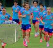 La Selección de Japón ha cambiado varias veces su sitio de entrenamiento en México debido a que se ha encontrado con terrenos en malas condiciones. Fotos: Getty Images y captura de video X.