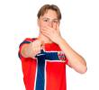 Schjelderup anotó el primer gol en la semifinal mundialista. <b>X: Selección Noruega</b>