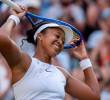 Naomi Osaka venció por primera vez a una jugadora top-10 en Wimbledon. FOTO: <b>Wimbledon</b>
