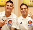 Tanto James Rodríguez como Juan Fernando Quintero, hacen parte del selecto grupo de jugadores que llegarán a su tercer Mundial con la Selección Colombia. FOTO: Redes sociales @FCFSeleccionCol