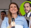 Paloma Valencia, candidata presidencial niega alianzas con Abelardo de la Espriella. FOTO: Colprensa