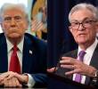 El presidente de Estados Unidos, Donald Trump; y el presidente de la Reserva Federal (Fed). Foto: Tomada de redes sociales