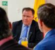 El ministro de Agricultura, Indalecio Dangond, anunció ante las comisiones económicas los ajustes que tendrá la cartera durante 2027. FOTO MINAGRICULTURA
