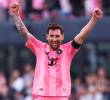 El futbolista argentino Lionel Messi es la gran figura del Inter de Miami que se enfrentará con Atlético Nacional. Foto: Getty
