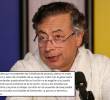 Gustavo Petro, presidente de Colombia, escribió el mensaje a través de su cuenta de X (antes Twitter). Foto: Colprensa/ Redes sociales.